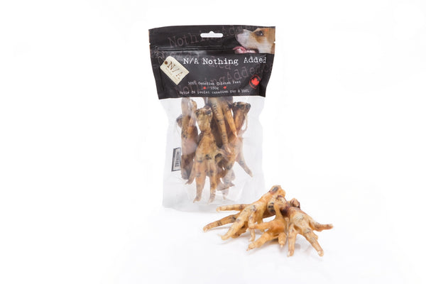 Nothing Added Friandises pour chiens aux pattes de poulet