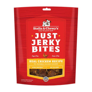 Stella & Chewy's Just Jerky Bites Friandises pour chiens au poulet