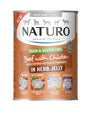 Naturo Beef with Chicken in Herb Jelly Wet Dog Food