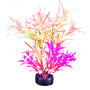 Marina iGlo Fountain Plant Aquarium Plant, Orange/Yellow/Pink