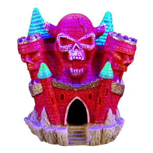 Marina iGlo Skull Castle Aquarium Ornament