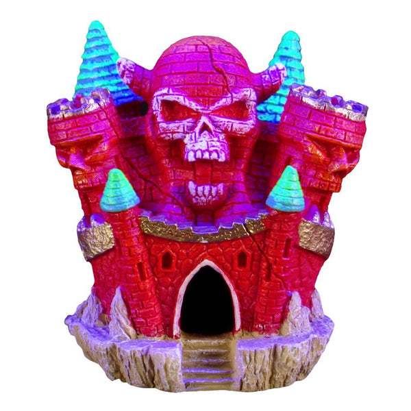 Marina iGlo Skull Castle Aquarium Ornament