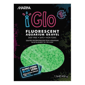 Marina iGlo Fluorescent Aquarium Gravel, Green