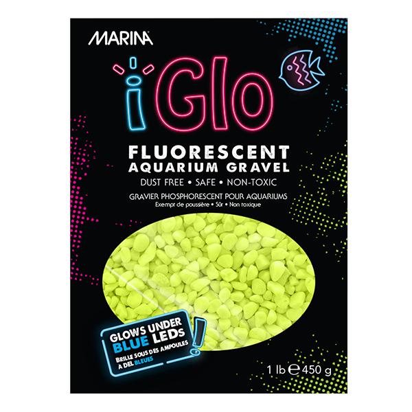Marina iGlo Fluorescent Aquarium Gravel, Yellow