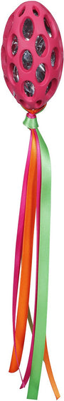 JW Pet Cataction Football with Streamers Cat Toy