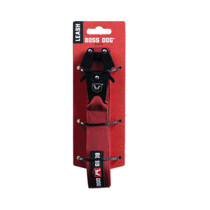 Boss Dog Boss Tactical Dog Leash, Red