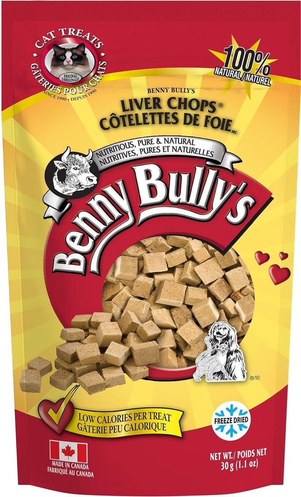 Benny Bully's Liver Chops Cat Treats