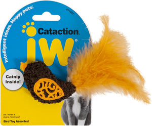 JW Pet Jouet pour chat Oiseau Cataction à l'herbe à chat
