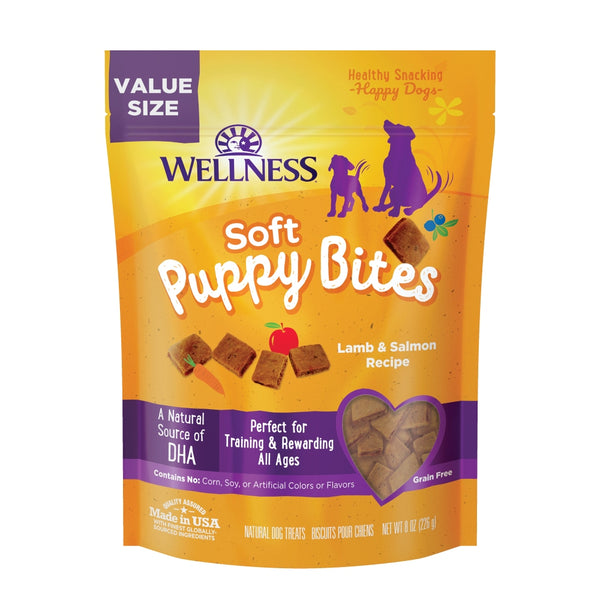 Wellness Friandises molles pour chiots sans céréales à l'agneau et au saumon