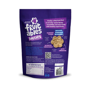 Fruitables Biggies Pumpkin & Blueberry Dog Treats