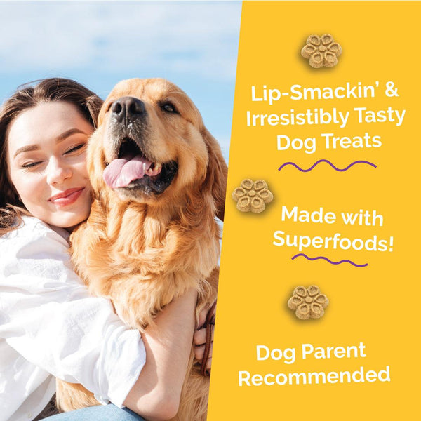 Fruitables Biggies Peanut Butter & Banana Dog Treats