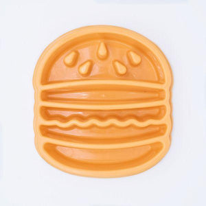 ZippyPaws Gamelle Happy Bowl Hamburger pour chien à alimentation lente