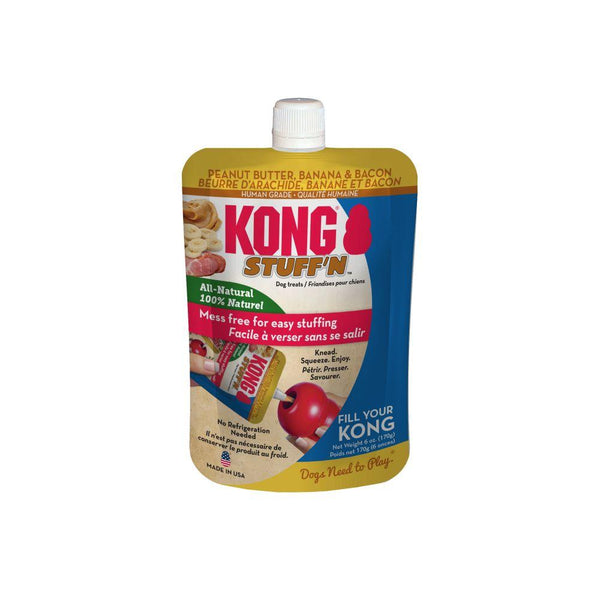 KONG Stuff'N All Natural Peanut Butter, Bacon & Banana Dog Treats
