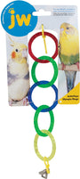 JW Pet Activitoy Birdie Olympia Anneaux Jouet, Petit/Moyen