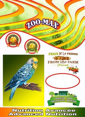 Nourriture pour oiseaux Zoo-Max Economax Budgie
