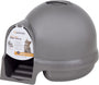 Booda Dome Cleanstep Bac à litière, Nickel