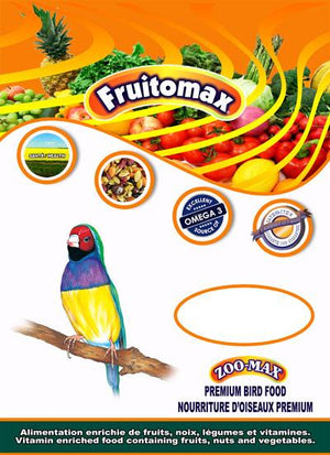 Nourriture pour oiseaux Zoo-Max Fruitomax Finch