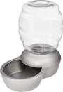 Abreuvoir Petmate Pearl Replenish avec Microban, nickel brossé