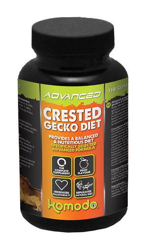 Komodo Advanced Crested Gecko Food