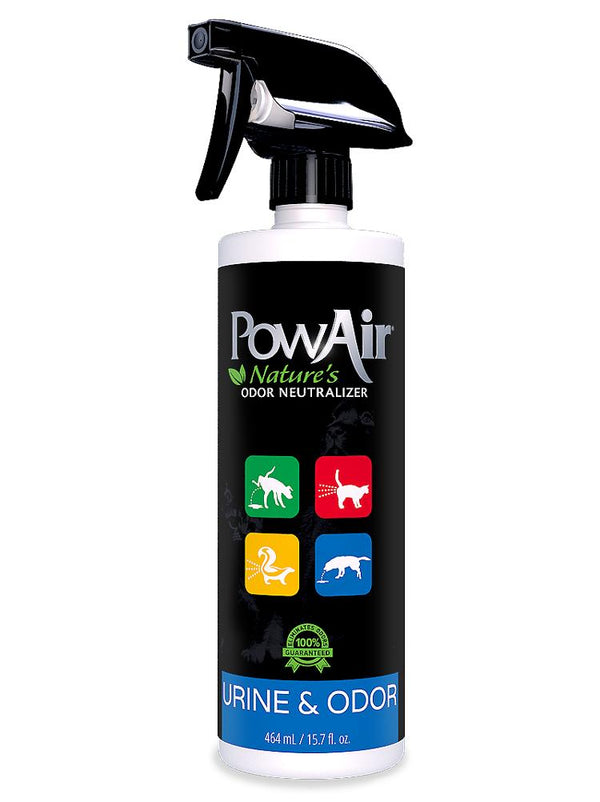 PowAir Spray neutralisant d’odeurs et d’urine pour animaux