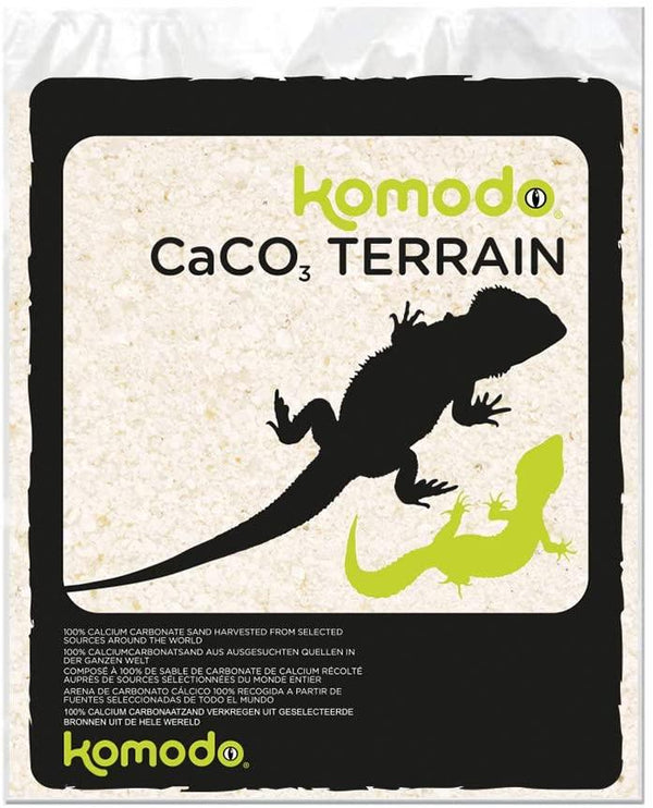 Komodo Sable pour terrarium CaCo, Blanc