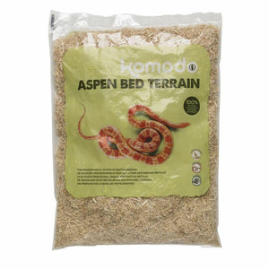 Litière Komodo Terrain Aspen pour reptiles