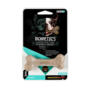 Hero Bonetics Femur Bone Chicken Flavor Dog Chew Toy