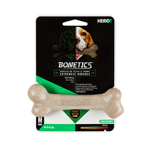 Hero Bonetics Femur Bone Peanut Butter Flavor Dog Chew Toy