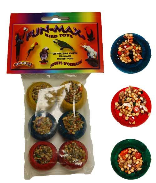Zoo-Max Rings-O-Treat Jouet pour oiseaux