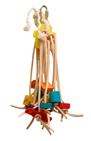 Zoo-Max Jouet Cuir Spiddy pour Oiseaux