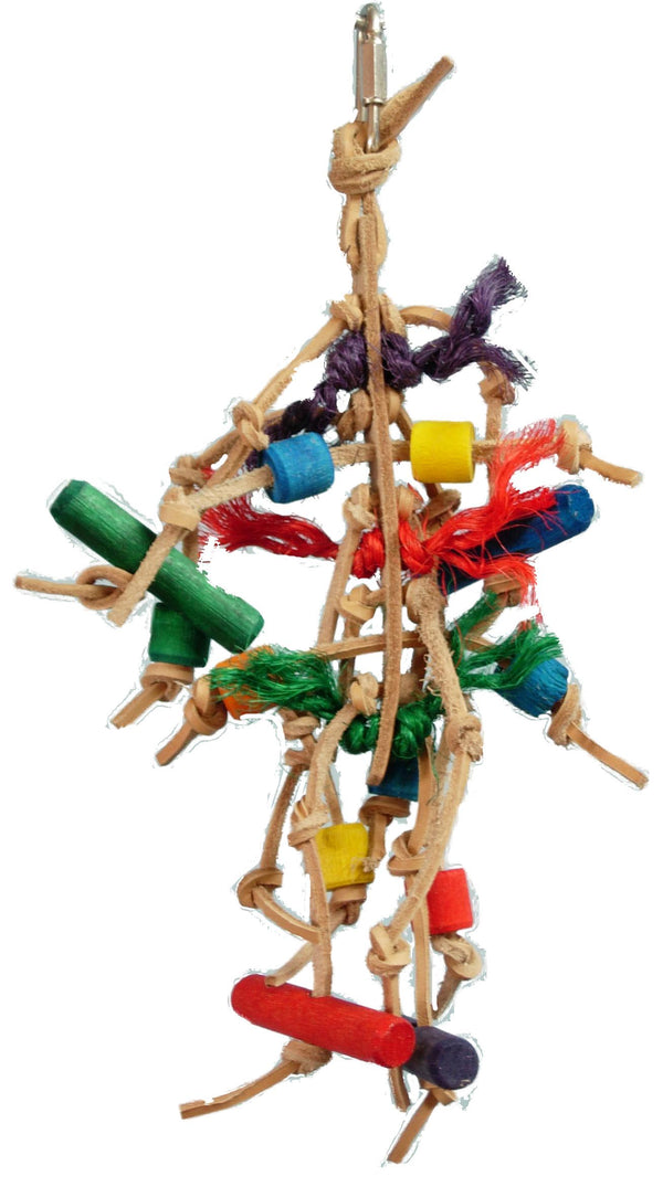 Zoo-Max Jouet pour oiseaux Verglas avec corde en papier