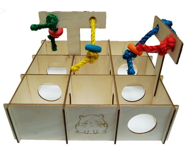Zoo-Max Jouet pour petits animaux Labyrinthe 2T