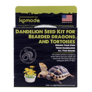Komodo Kit de graines de pissenlit pour dragons barbus et tortues.