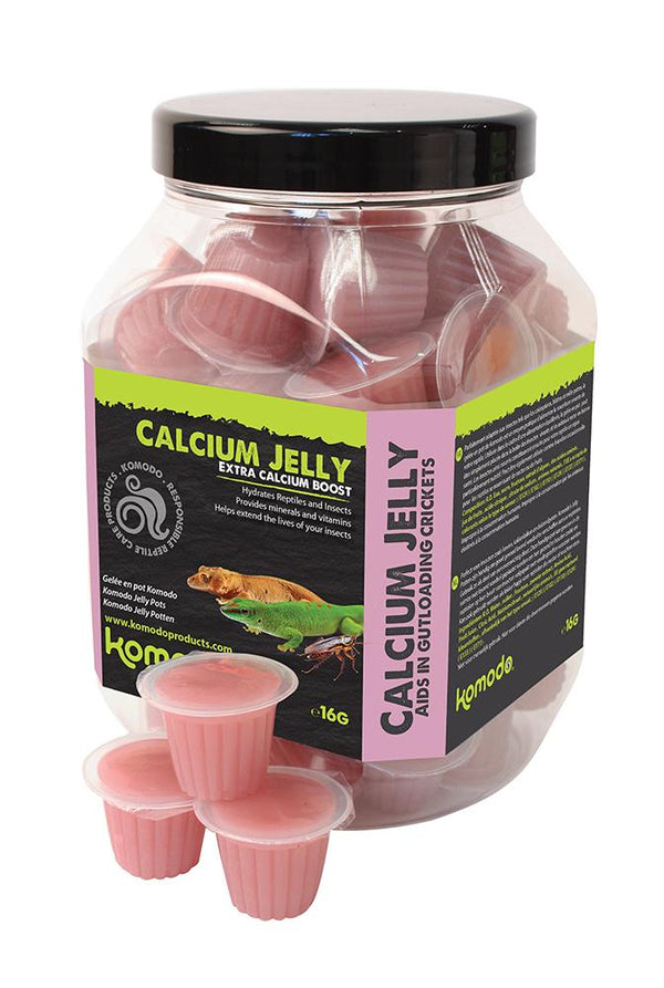 Komodo Pots de gelée au calcium pour reptiles