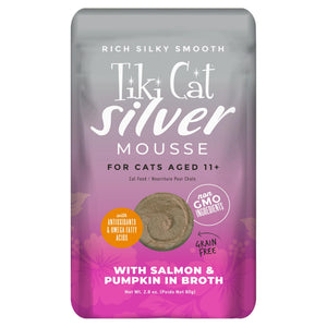 Tiki Cat Velvet Mousse Senior Salmon & Pumpkin Wet Cat Food