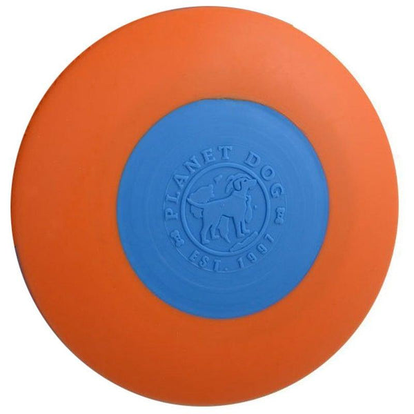 Planet Dog Zoom Flyer Frisbee Disc Dog Toy, Blue