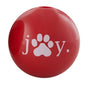 Planet Dog Holiday Joy Ball Dog Toy, Red