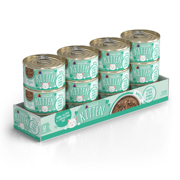 Weruva Kitten Chicken & Tuna Formula in Gravy Wet Cat Food Can