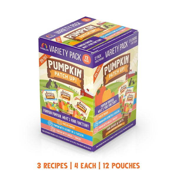Weruva Pumpkin Patch Up Pumpkin Pumpkin, What's Your Function?! Variety Pack Dog & Cat Supplement