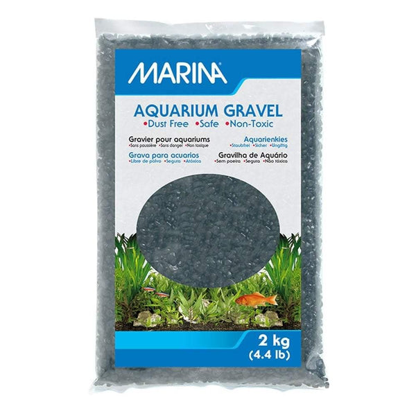Marina Decorative Aquarium Gravel, Black