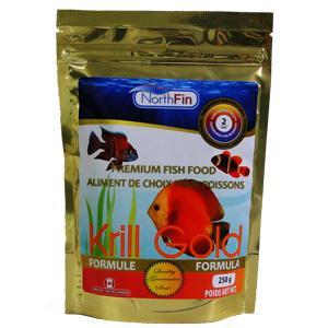 NorthFin Krill Gold Formula Premium Fish Food, 2-mm