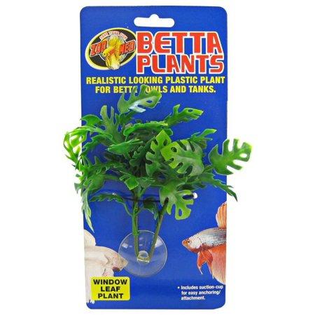 Zoo Med Betta Window Leaf Aquarium Plant