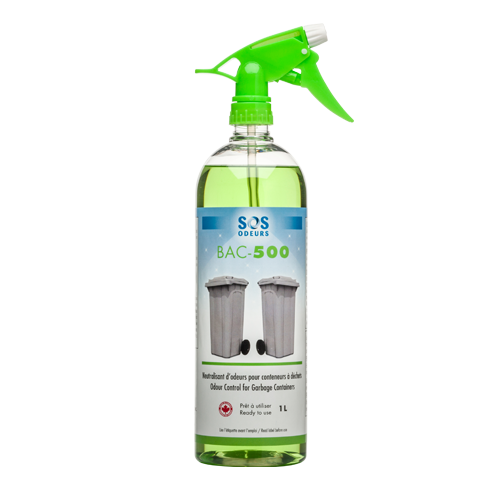 SOS Odours Neutralisateur d'odeurs de déchets BAC-500.