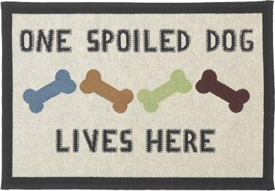 PetRageous Designs One Spoiled Dog Tapestry Placemat