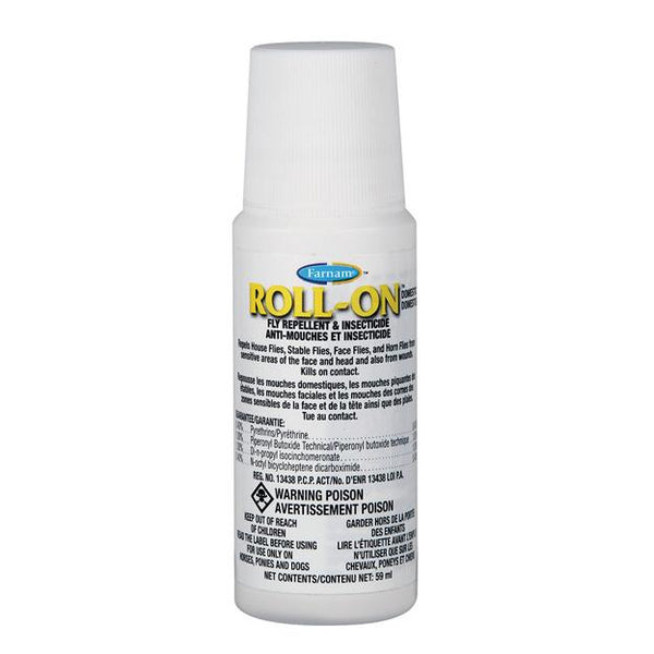 Farnam Roll-On Fly Repellent & Insecticide for Horses