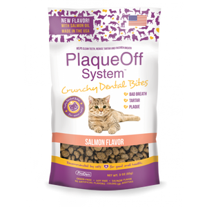 ProDen PlaqueOff System Crunchy Dental Bites Salmon Cat Treats