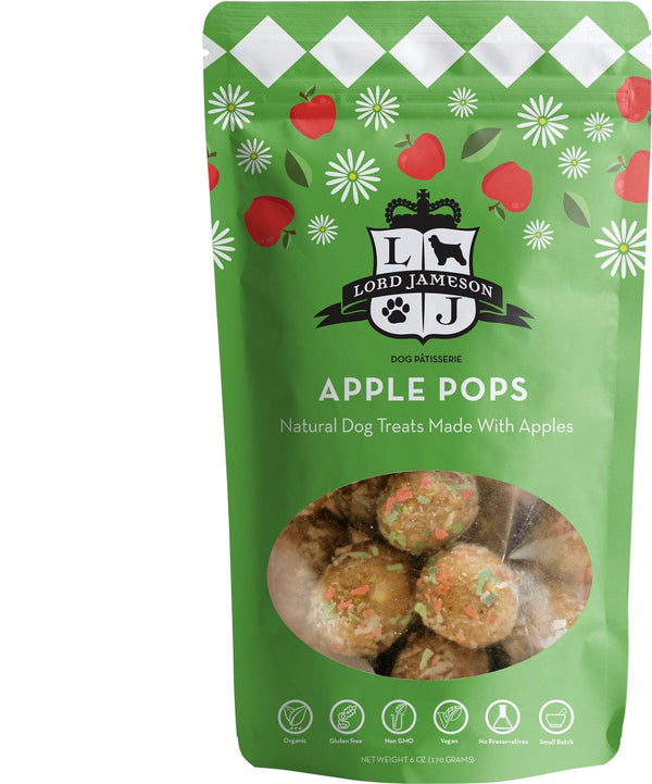 Lord Jameson Apple Pops Vegan Dog Treats