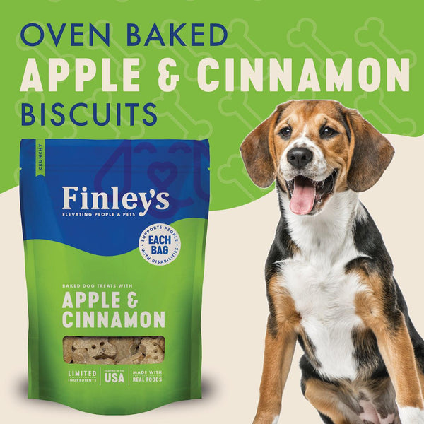 Finley's Friandises croquantes pour chiens Pomme & Cannelle