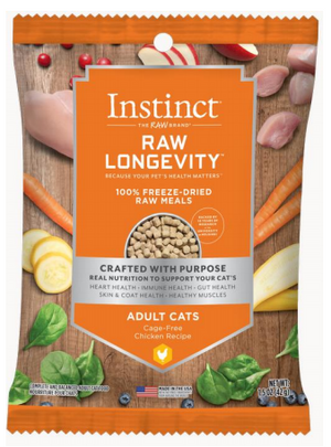 Instinct Raw Longevity Chicken Freeze-Dried Cat Food