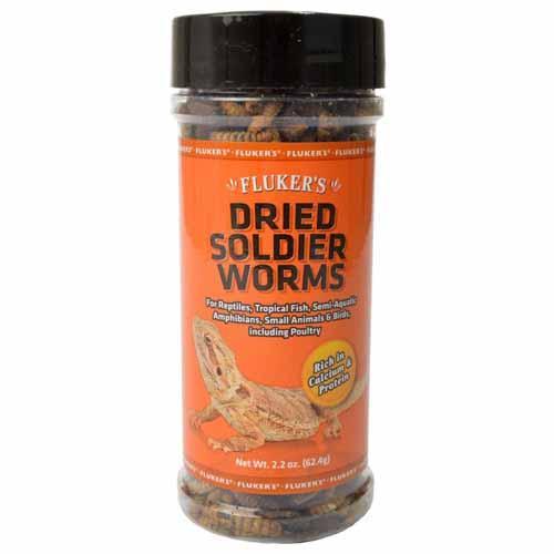 Fluker's Soldier Worms Freeze-Dried Pet Food
